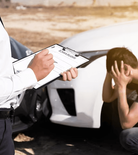 Retired Officer Helping Customer